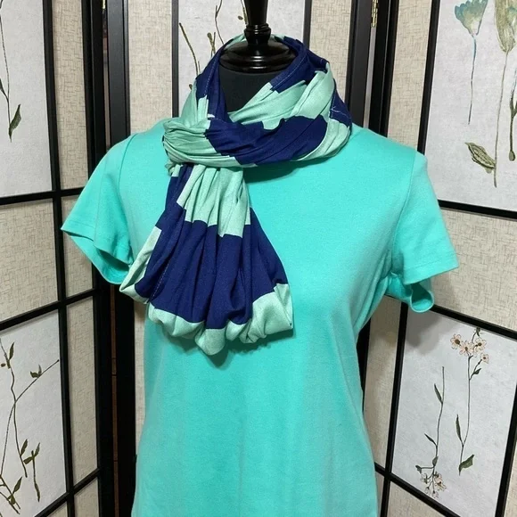 ISAAC Mizrahi Live TeeTop, Infinity Scarf, Jacket Set - Picture 4 of 8